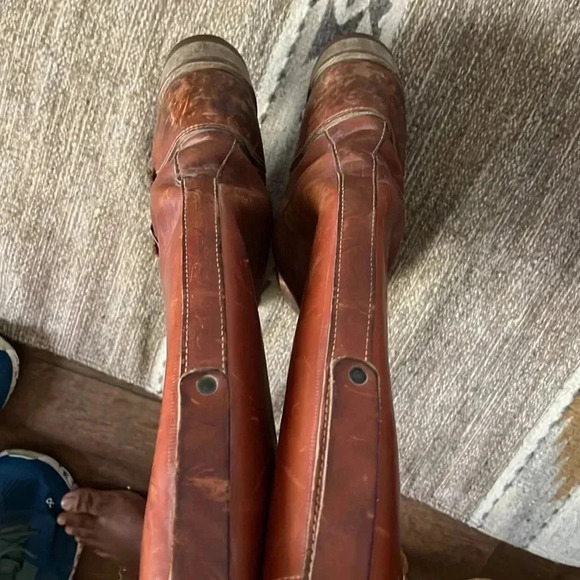 Vintage Browning Tall Engineer  Biker Boots   US men's  7 D - Picture 3 of 12